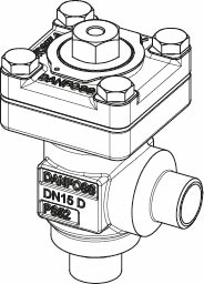 Danfoss FIA — корпус фильтра Корпус для фильтра FIA 100 A STR 148B6009  - Вид №3