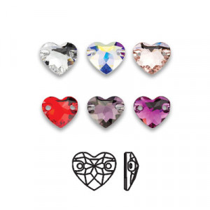 3259 Страз Crystal 12 х 12 мм кристалл в пакете белый (crystal 001) Сваровски