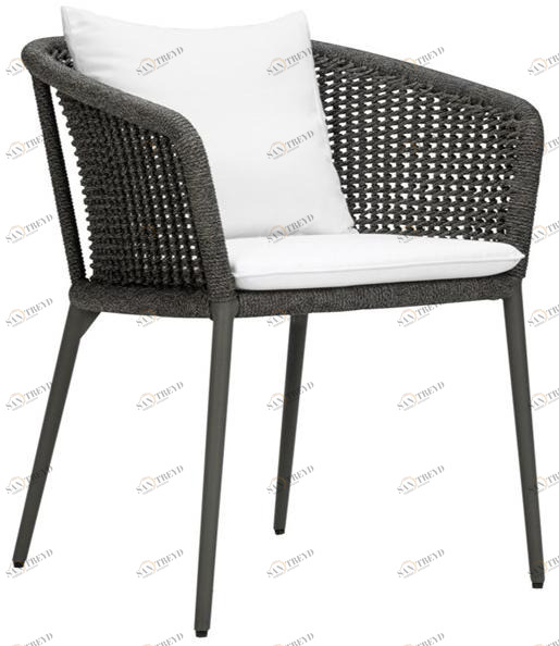 JANUS et Cie Стул из морской веревки с подлокотниками Knot sun-id-1478007