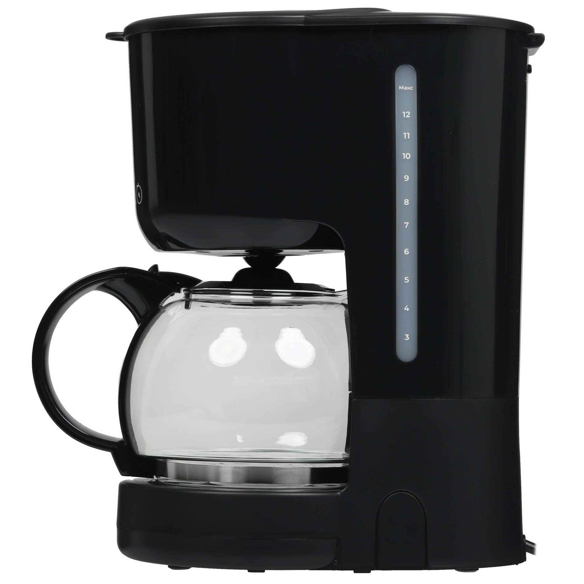 9099322 Кофеварка капельная DEXP DCM-1080 S черный STDN-0100326 - Вид №2