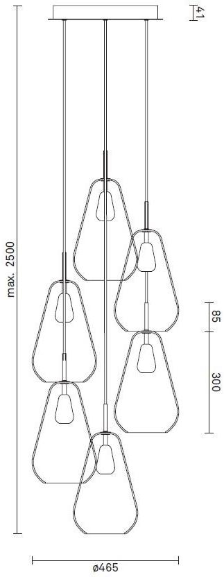 Nuura Подвесной светильник из дутого стекла Anoli sun-id-1450736 - Вид №1