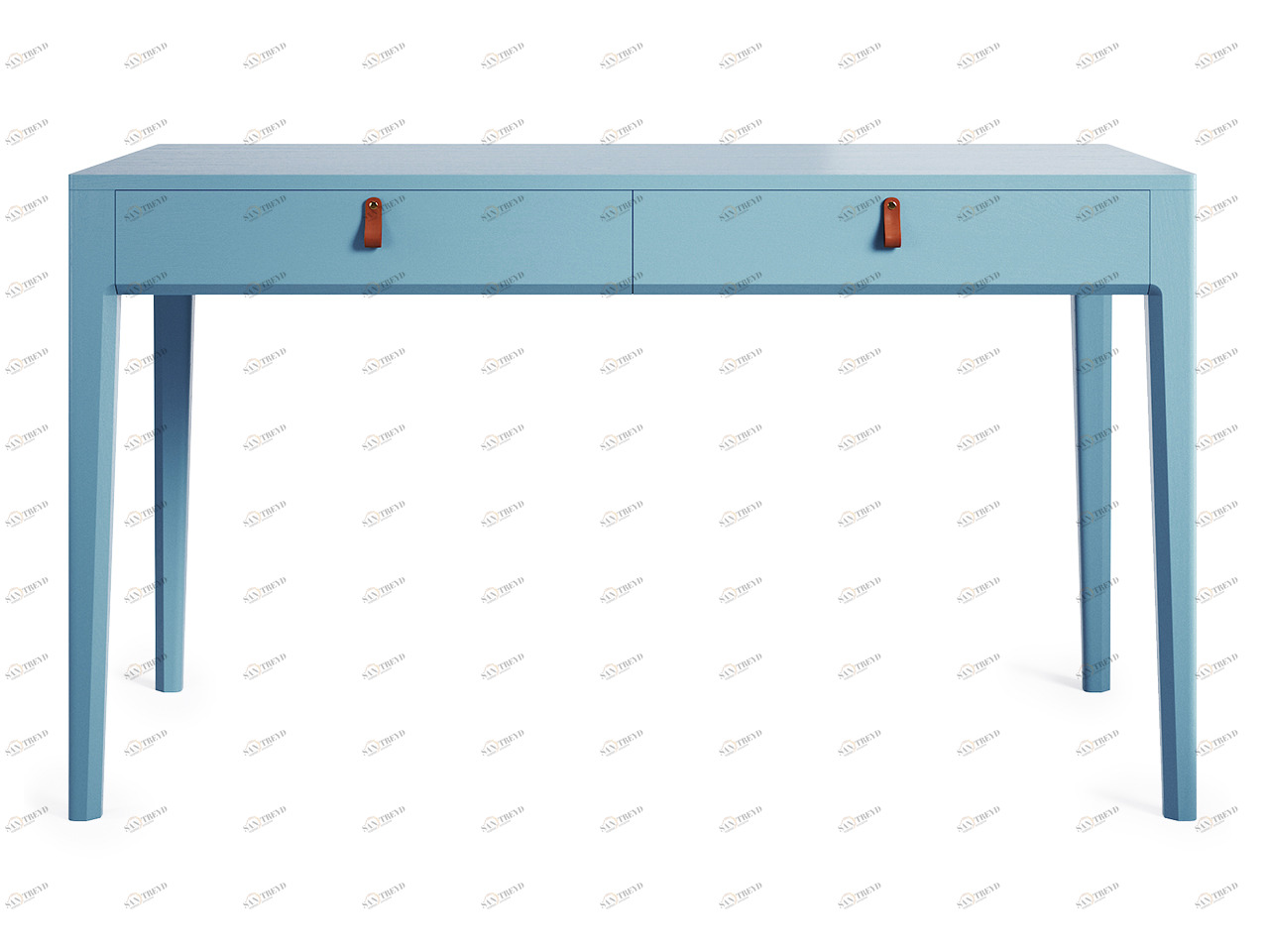 Письменный стол с ящиками голубой веджвуд Case THE IDEA  210612 Голубой 