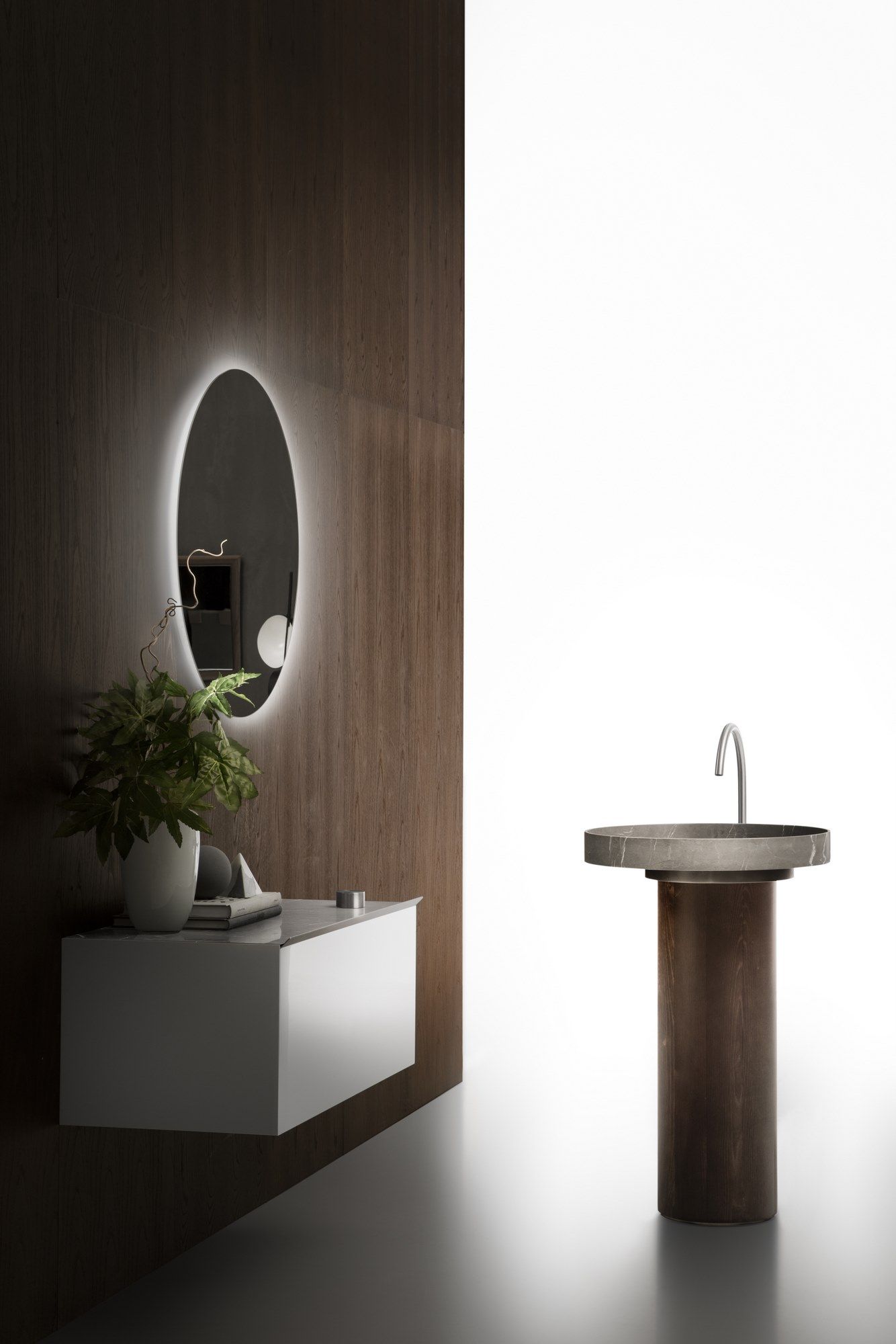 Круглый отдельно стоящий умывальник Falper Excentrico ARCH-00049961 - Вид №12