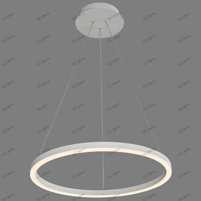 Подвесной светильник Donolux DLWW DL18554/01WW D600 DONOLUX ДИЗАЙНЕРСКИЕ, DL18554 072008 Прозрачный;серебро 