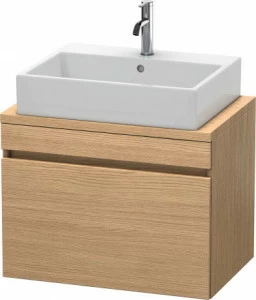 DS530105252 Тумбочка для компактной консоли DuraStyle #DS5301 700 x 478 мм Европейский дуб, декор