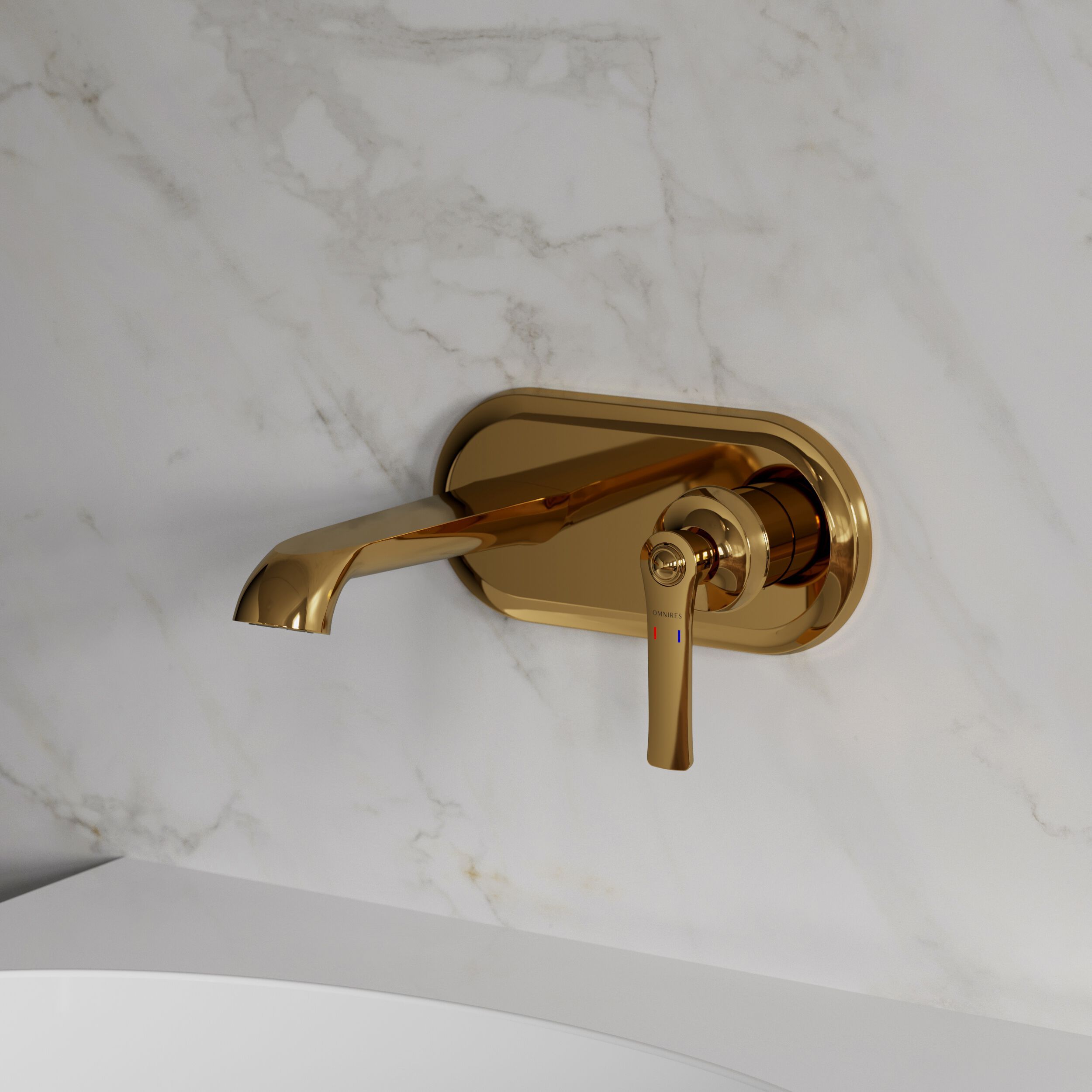 Настенный смеситель для раковины OMNIRES Armance ARCH-00050687 - Вид №11