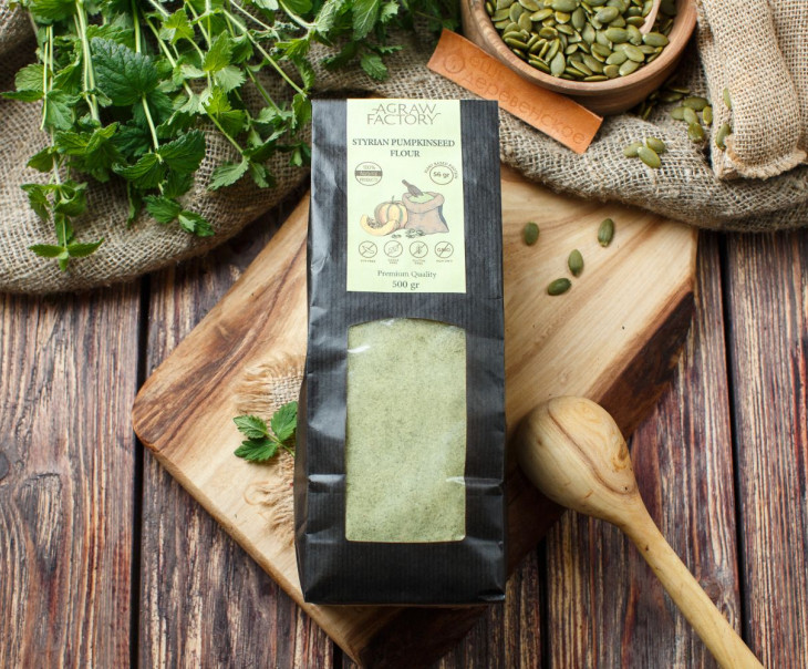 6485 Мука из семян штирийской голосемянной тыквы Вкусляндия 