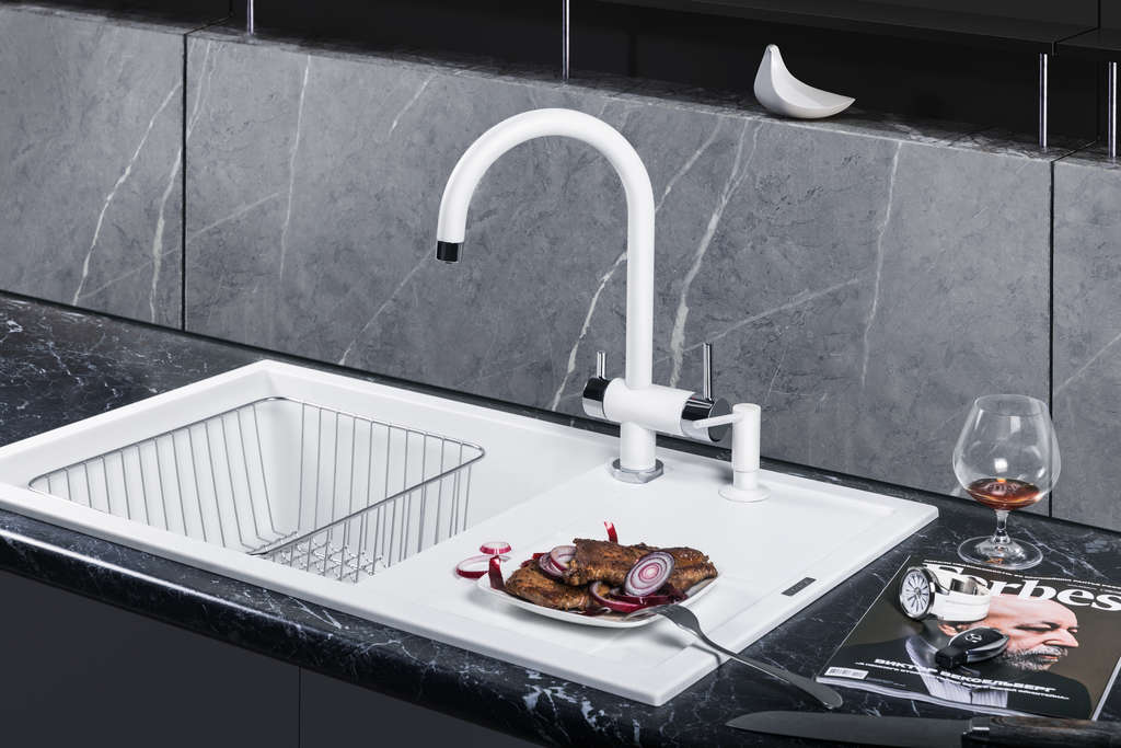 Смеситель для кухни Yamada CA OMOIKIRI 4994258 - Вид №1