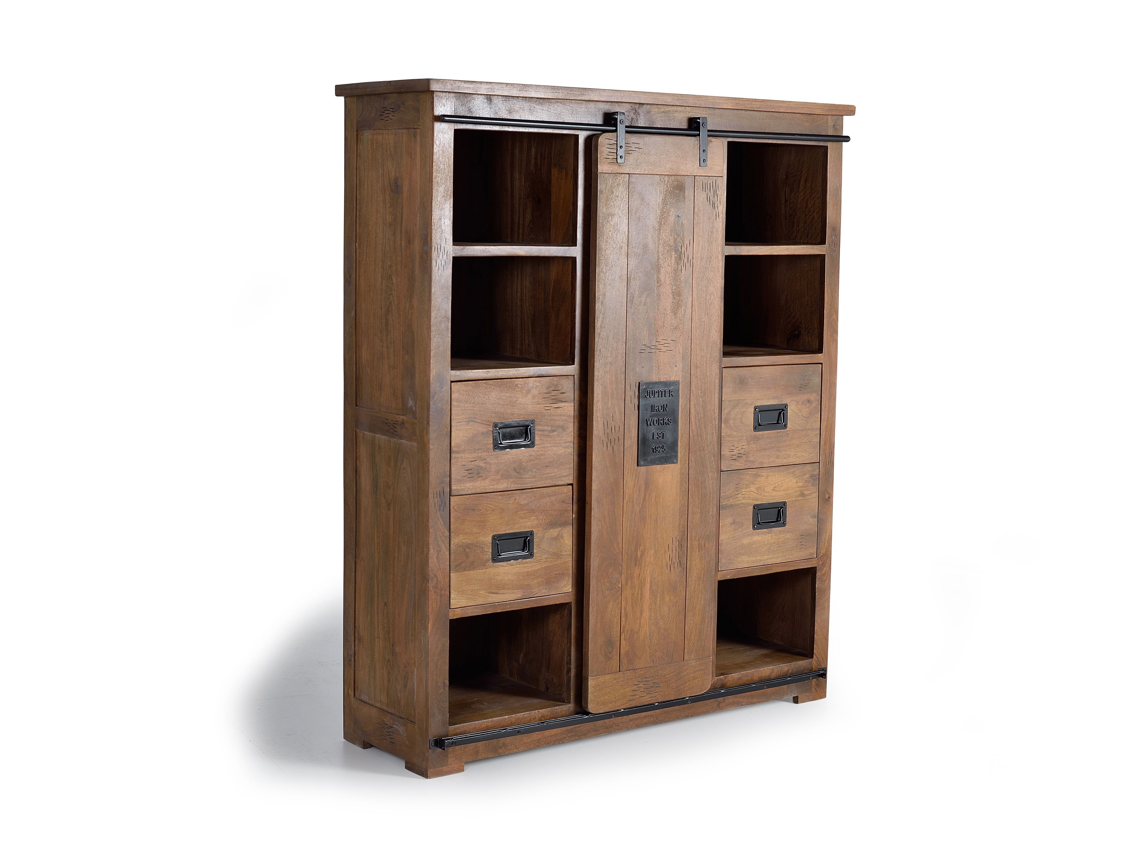 Шкаф из манго с раздвижными дверями Giner y Colomer Юпитер ARCH-00130953 - Вид №1