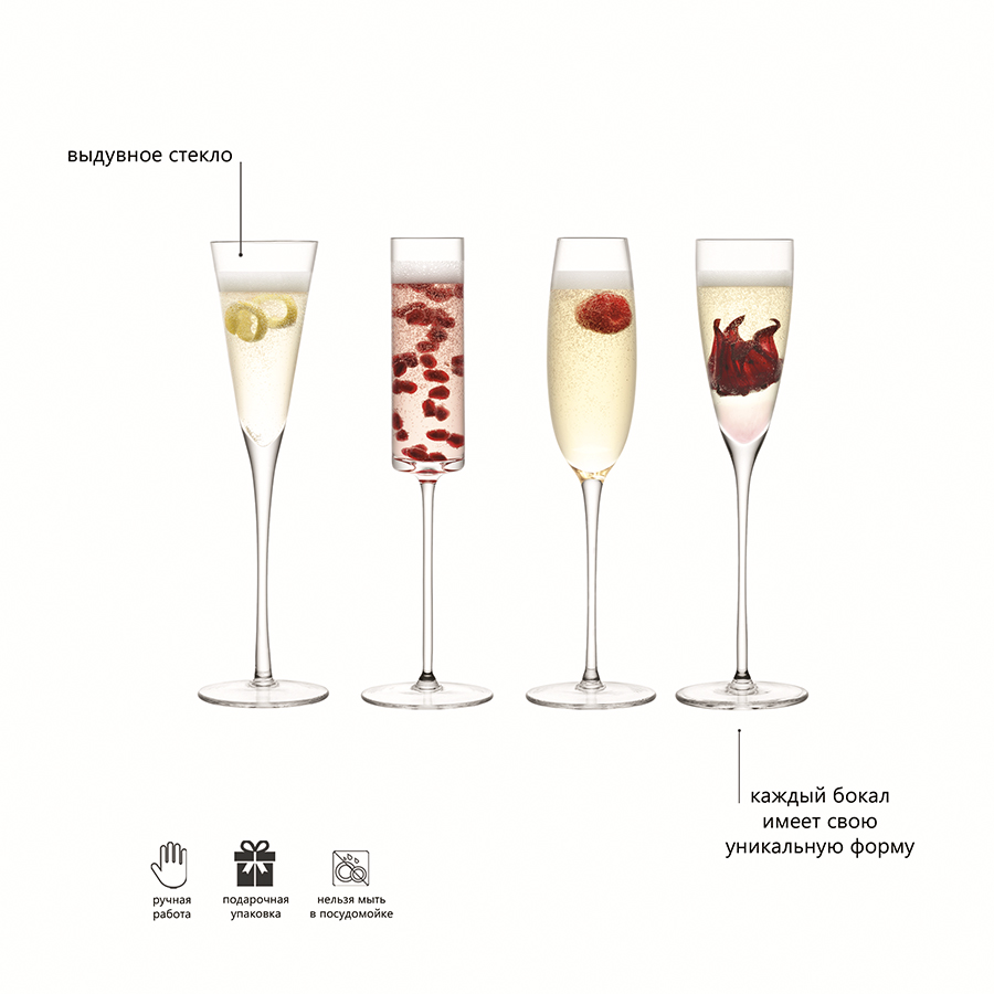 G1070-00-301 Набор бокалов lulu, 150-175 мл, 4 шт. LSA International  - Вид №11