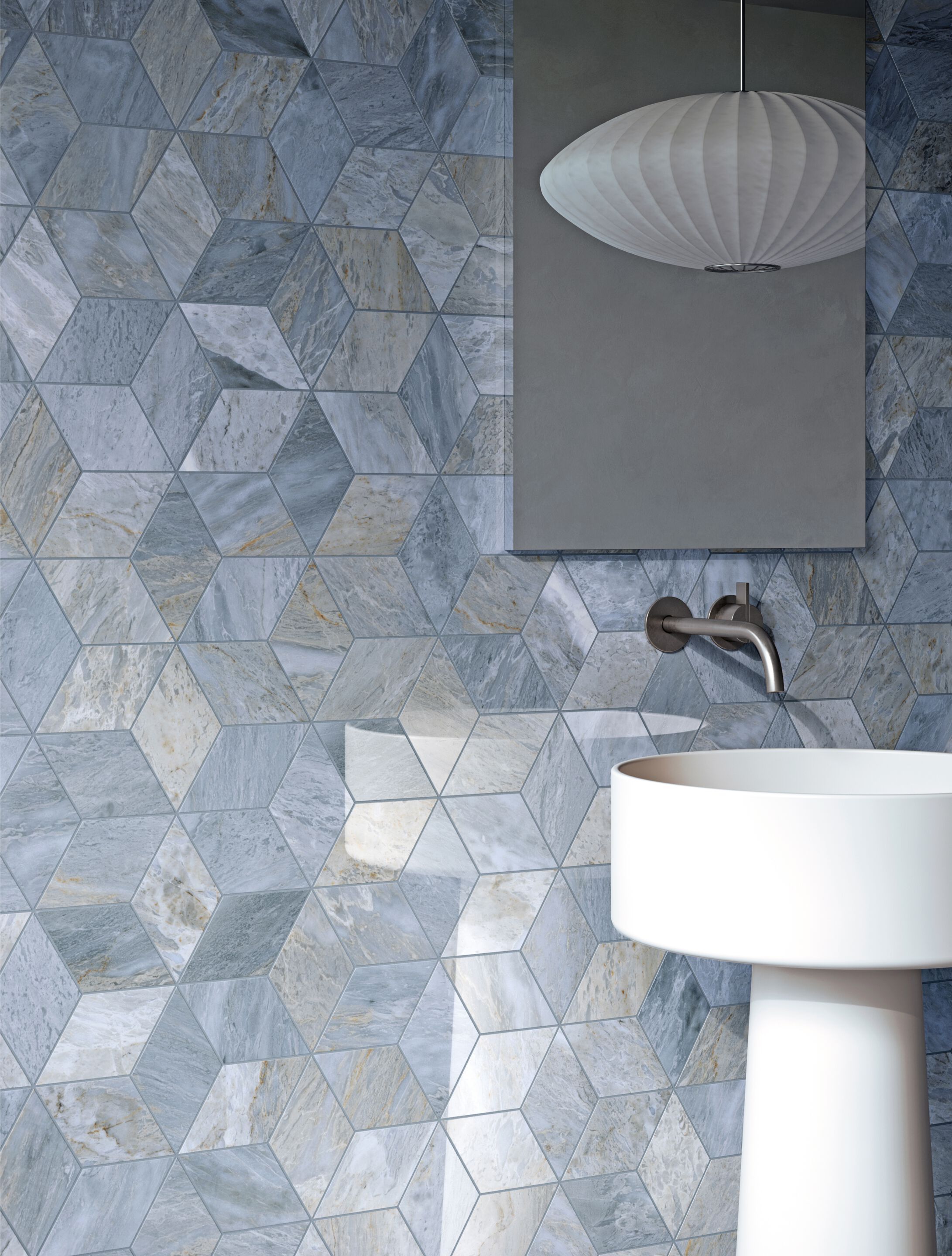 Пол / керамогранит с мраморным эффектом Ceramiche Refin Marble Look ARCH-00126768 - Вид №16