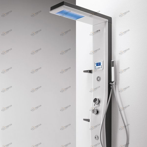 Душевая колонна Etoile White-Grey 160 см базовая 4ETA5N0WG Gruppo Geromin