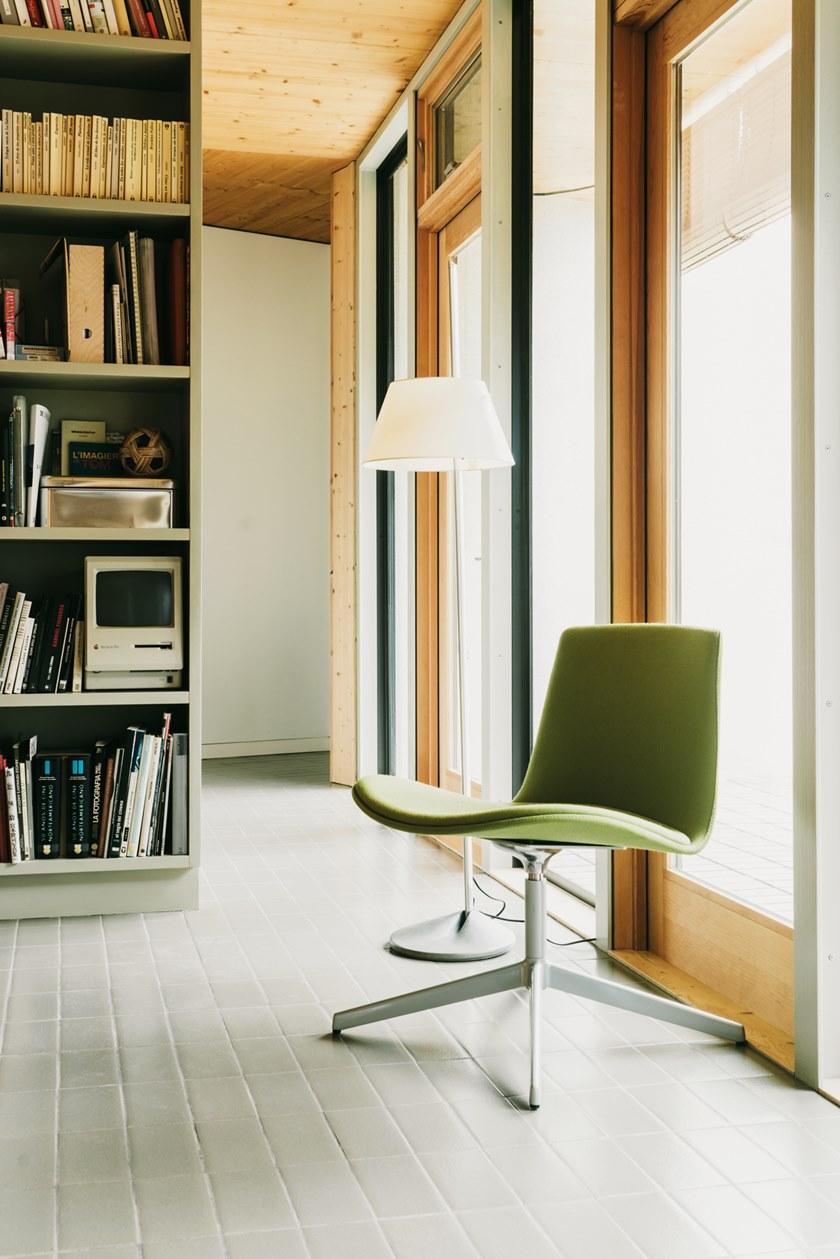 ENEA Кресло с обивкой из ткани с 4 спицами Lottus lounge sun-id-1429077 - Вид №12