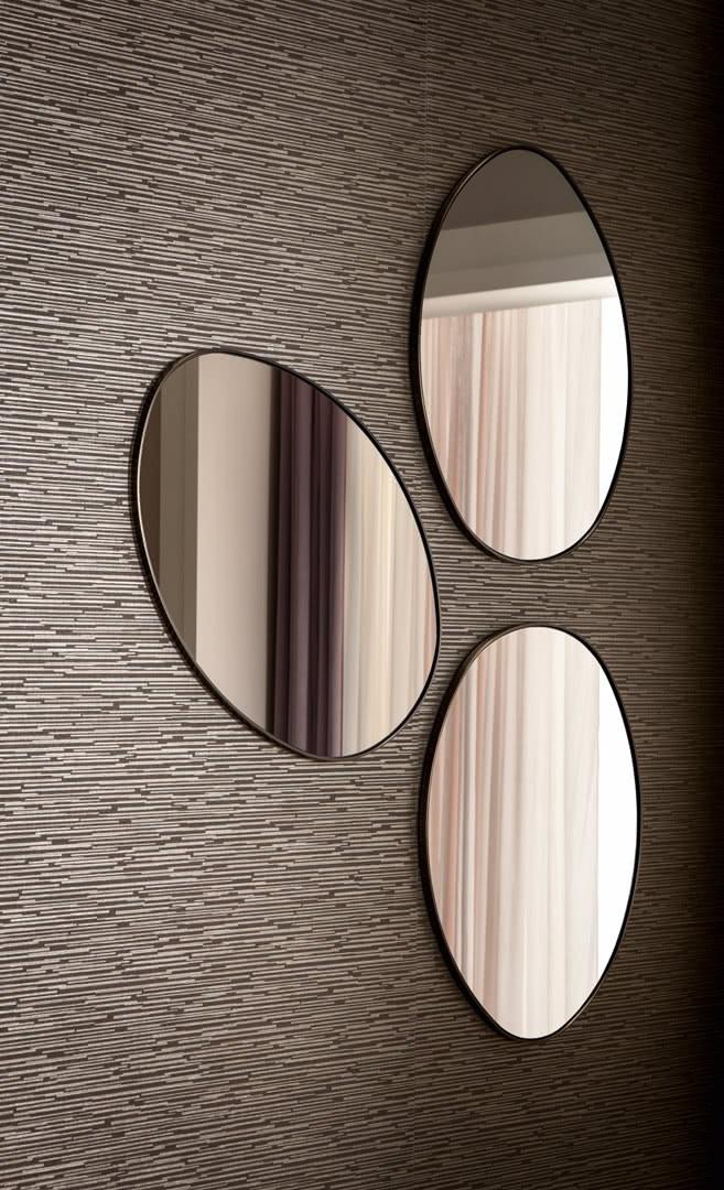 Cantori Зеркало настенное овальное в железной раме sun-id-1492135 - Вид №3