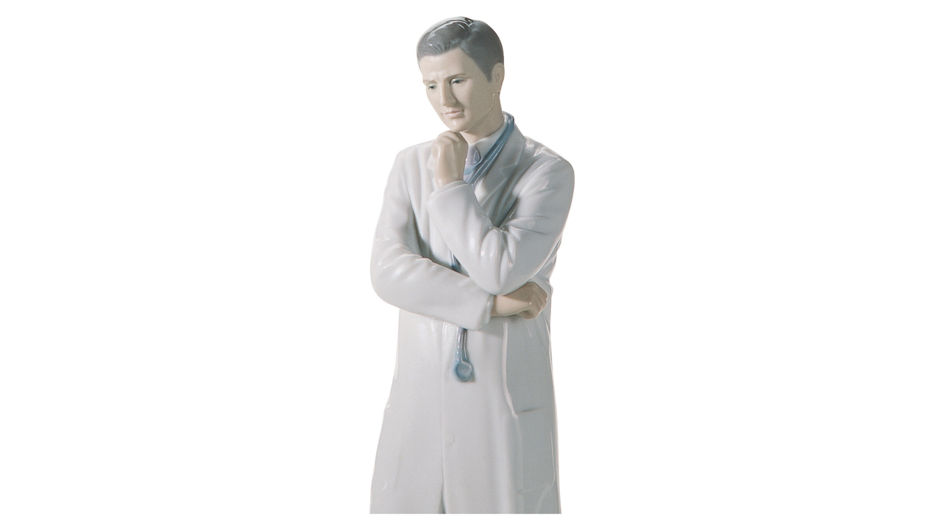 10669029 LLADRO Фигурка Lladro "Доктор (мужчина)" 10х31см Фарфор Lladró  - Вид №1