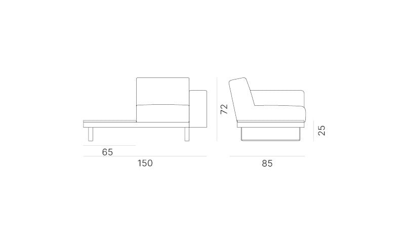 Ткань диван Quadrifoglio Group Design Living ARCH-00017865 - Вид №5