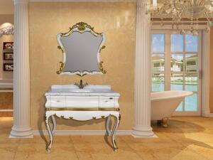 Тумба OREIRO арт. BDF-A3005 Ивори с золотом