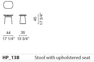 Cappellini Стул с обивкой из кожи или ткани sun-id-1378058 - Вид №8