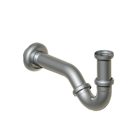 00 327 Трубка сифона для биде Трубка S: длина 250 мм HORUS Range Classique                                                                                Range Compléments 