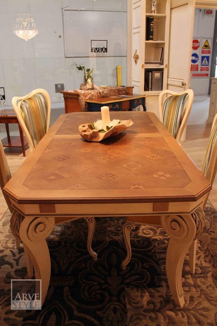 Arvestyle Раздвижной прямоугольный деревянный стол для гостиной Parquet sun-id-1494191 - Вид №10