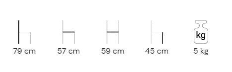 Штабелируемый садовый стул с подлокотниками DRIGANI Nida ARCH-00049823 - Вид №6