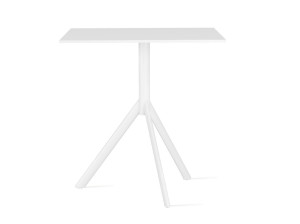 Квадратный стол с откидным верхом из HPL