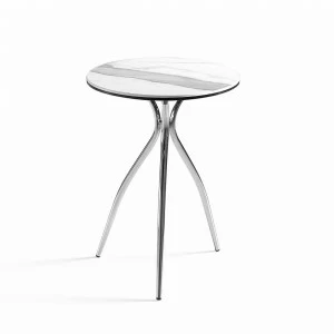 Журнальный столик с белой мраморной столешницей CJ9740 от Angel Cerda ANGEL CERDA  00-3957667 Белый