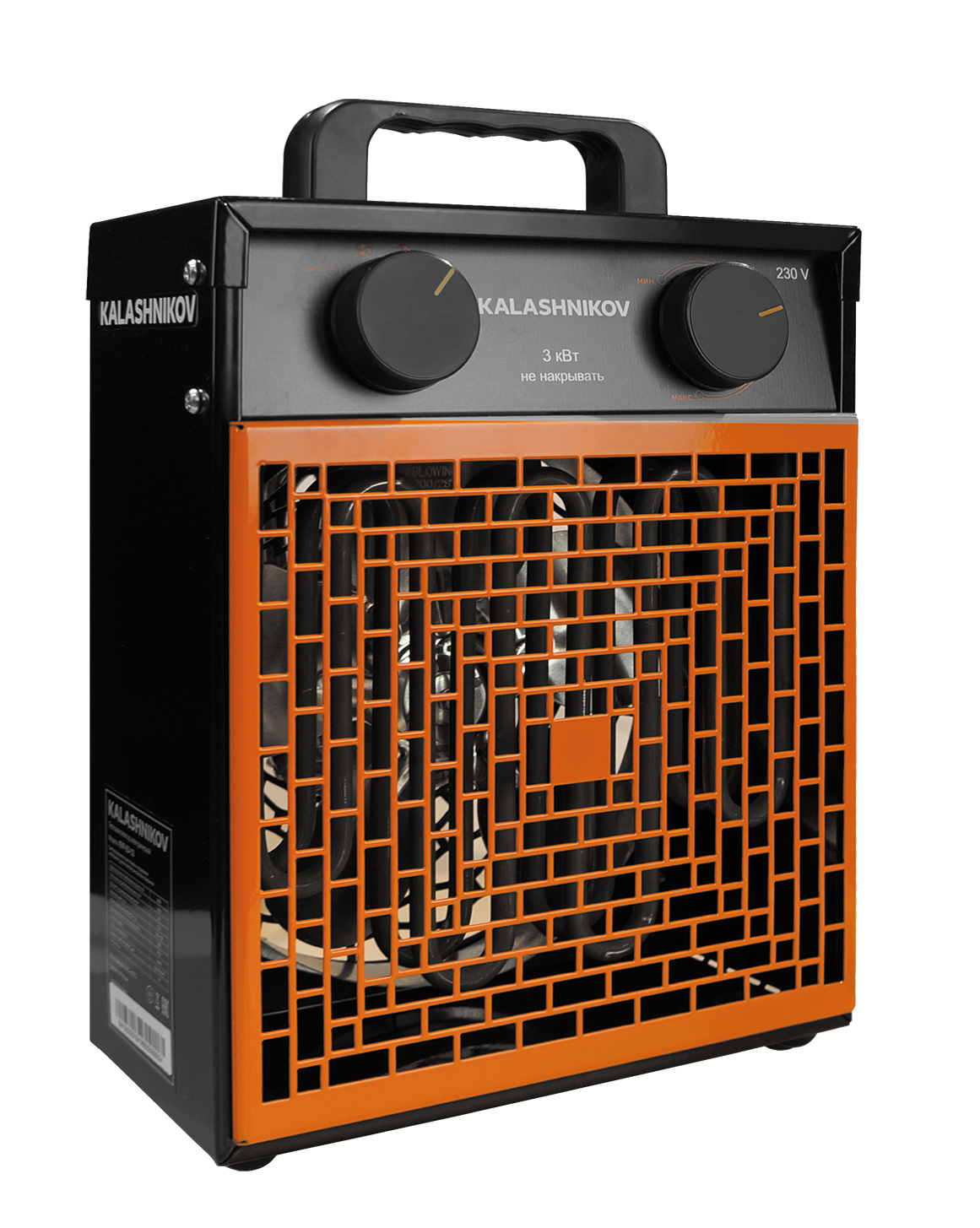 5307537 Тепловая пушка электрическая Kalashnikov KVF-E2-12 STDN-0033977