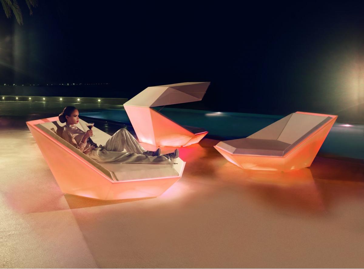 088541 Кровать LED Vondom Faz - Вид №3