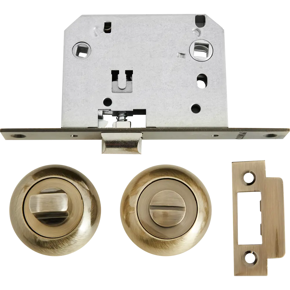 PUNTO Polo - комплект дверных ручек с защелкой в бронзе 85202165 STLM-0059788 - Вид №2