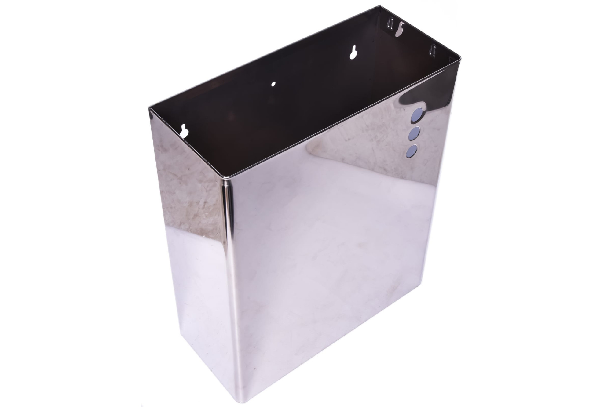 16365624 Настенный глянцевый контейнер для мусора 23 л 14077.B Nofer Santreyd 