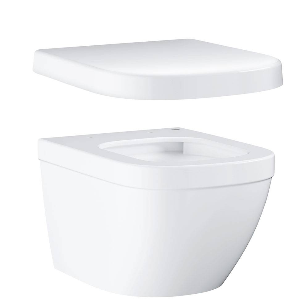 NW0029-1 Подвесной унитаз настенный Белый Grohe Euro Тайвань