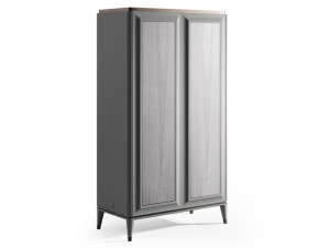 Шкаф из шпона с распашными дверцами