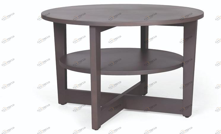 Fenabel Круглый деревянный журнальный столик Carter Md.03y