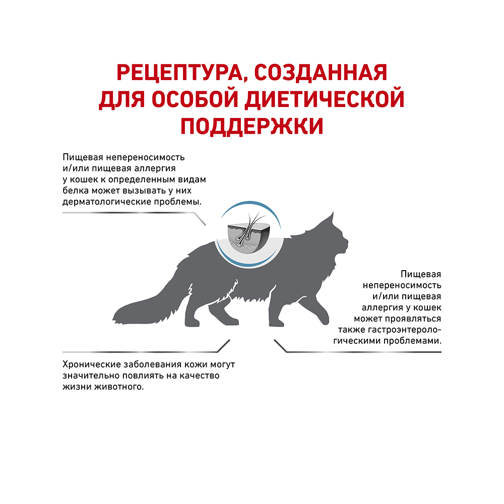 ПР0042543 Корм для кошек Anallergenic при пищевой аллергии сух. 2кг ROYAL CANIN  - Вид №2