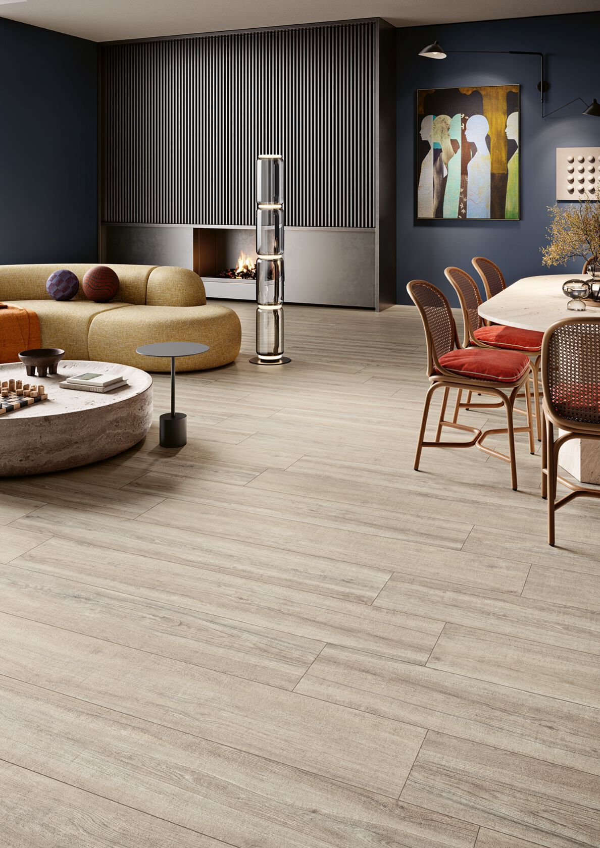 Пол из керамогранита под дерево Love Tiles комфорт ARCH-00127690 - Вид №2