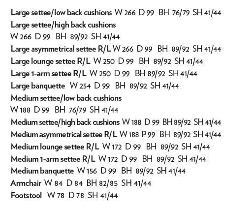 Съемный диван из ткани Ligne Roset Enki ARCH-00121452 - Вид №2