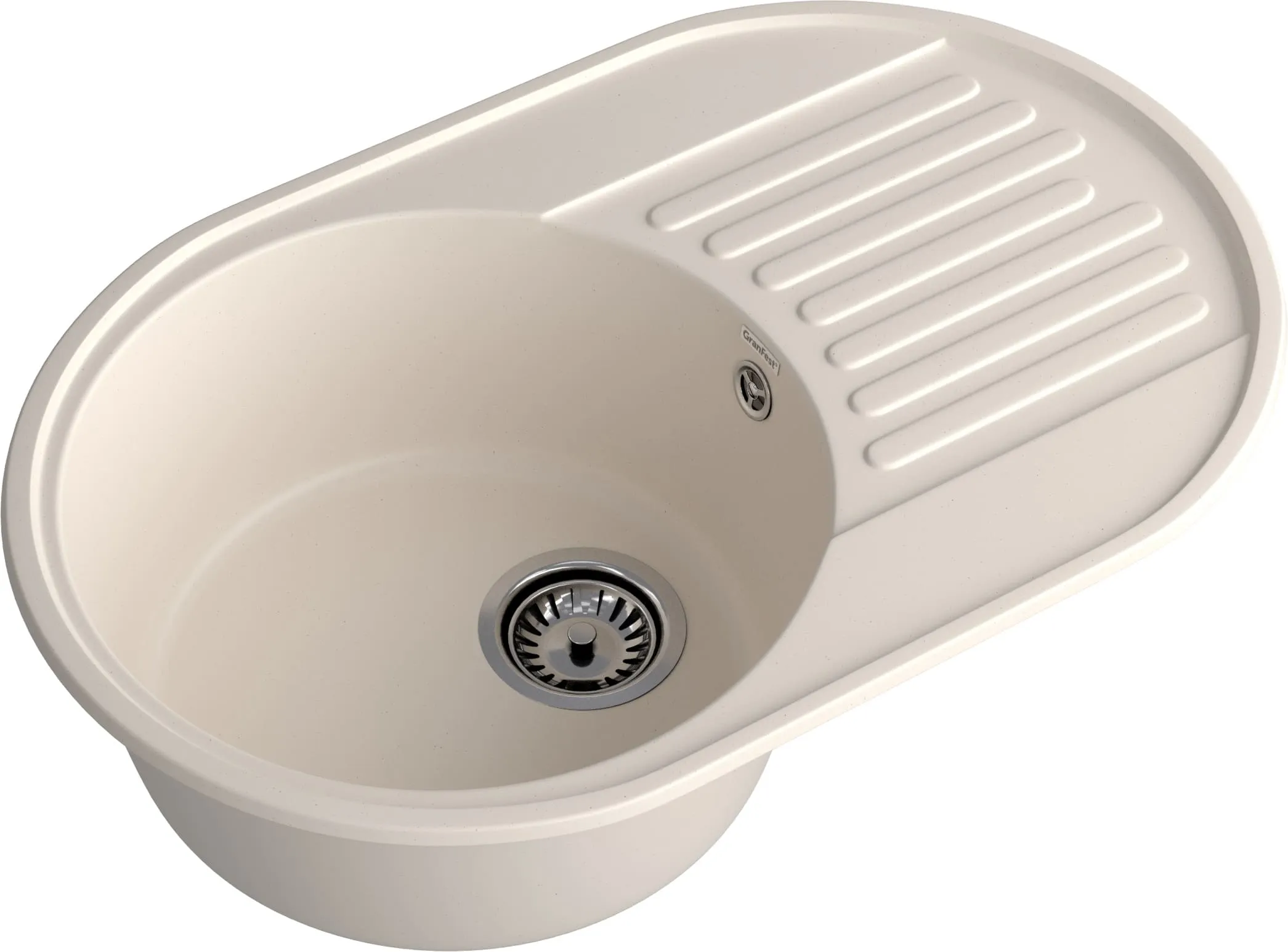Кухонная мойка Кварц QUARZ S430 GranFest 18-S430 - Вид №3