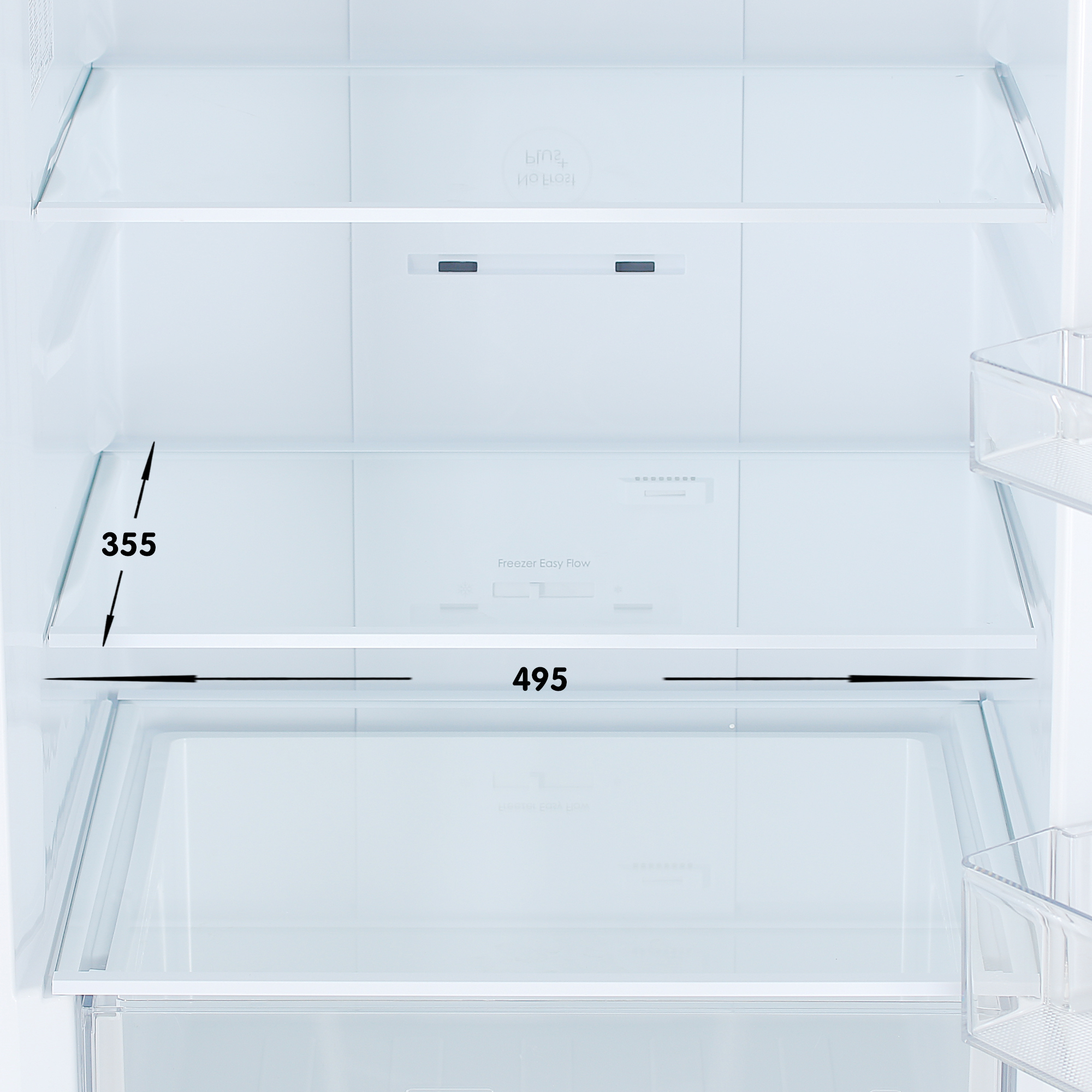 5449527 Холодильник с морозильником   Candy CCRN 6180S серебристый STDN-0119164 - Вид №8