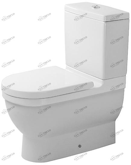 012809 Компакт унитаз с бачком Белый Duravit Starck 3 Германия