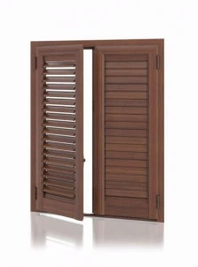 Kikau Алюминиевый ставень с регулируемыми ламелями с перекрытием ламелей Dekora