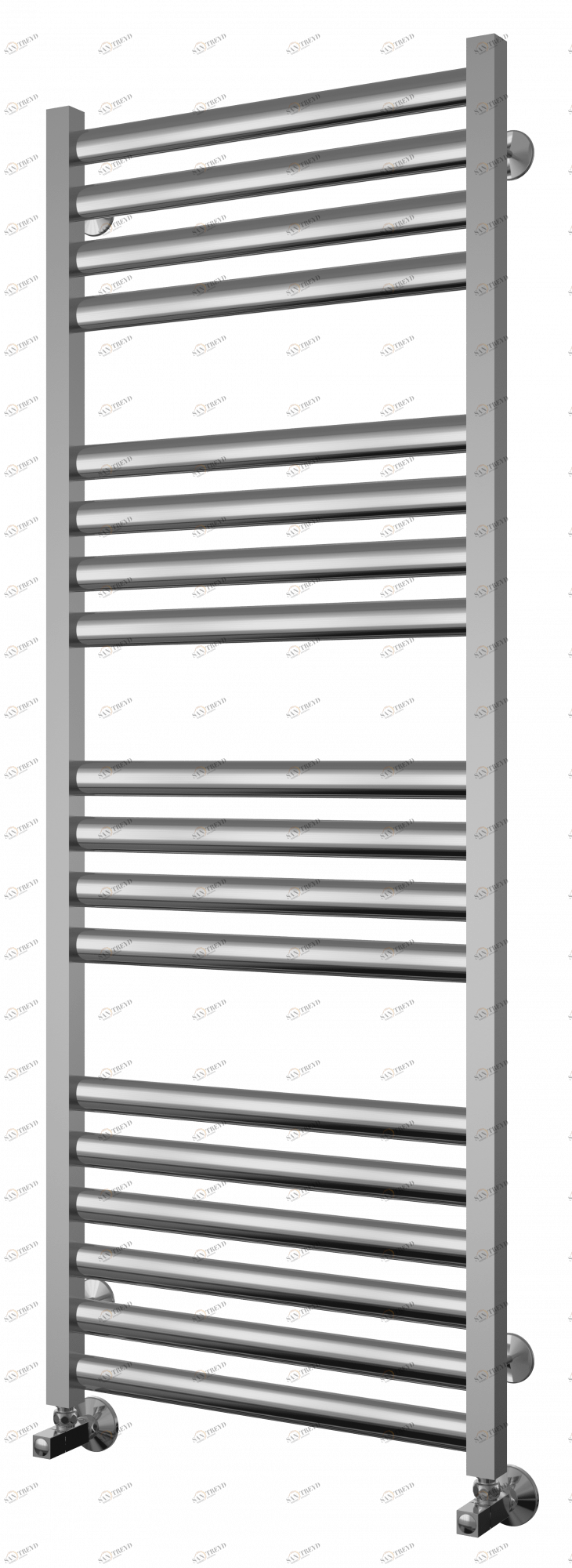 4620768884696 ЛЮКС Грета П18 500х1400 (6+4+4+4) Полотенцесушитель TERMINUS RAL 9005 матовый