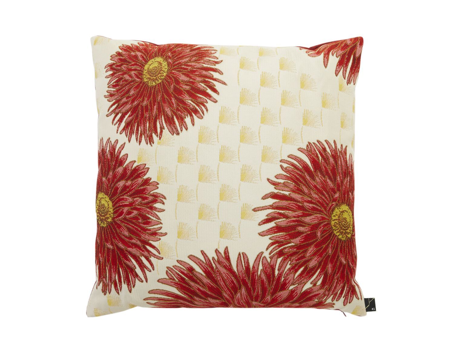 Квадратная подушка из ткани с цветочным рисунком K-3 Maiko ARCH-00087666