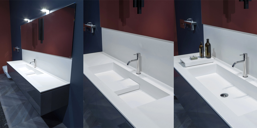 PODIO1108216 Накладная раковина на столешницу  прямоугольная Antoniolupi PODIO - Вид №1