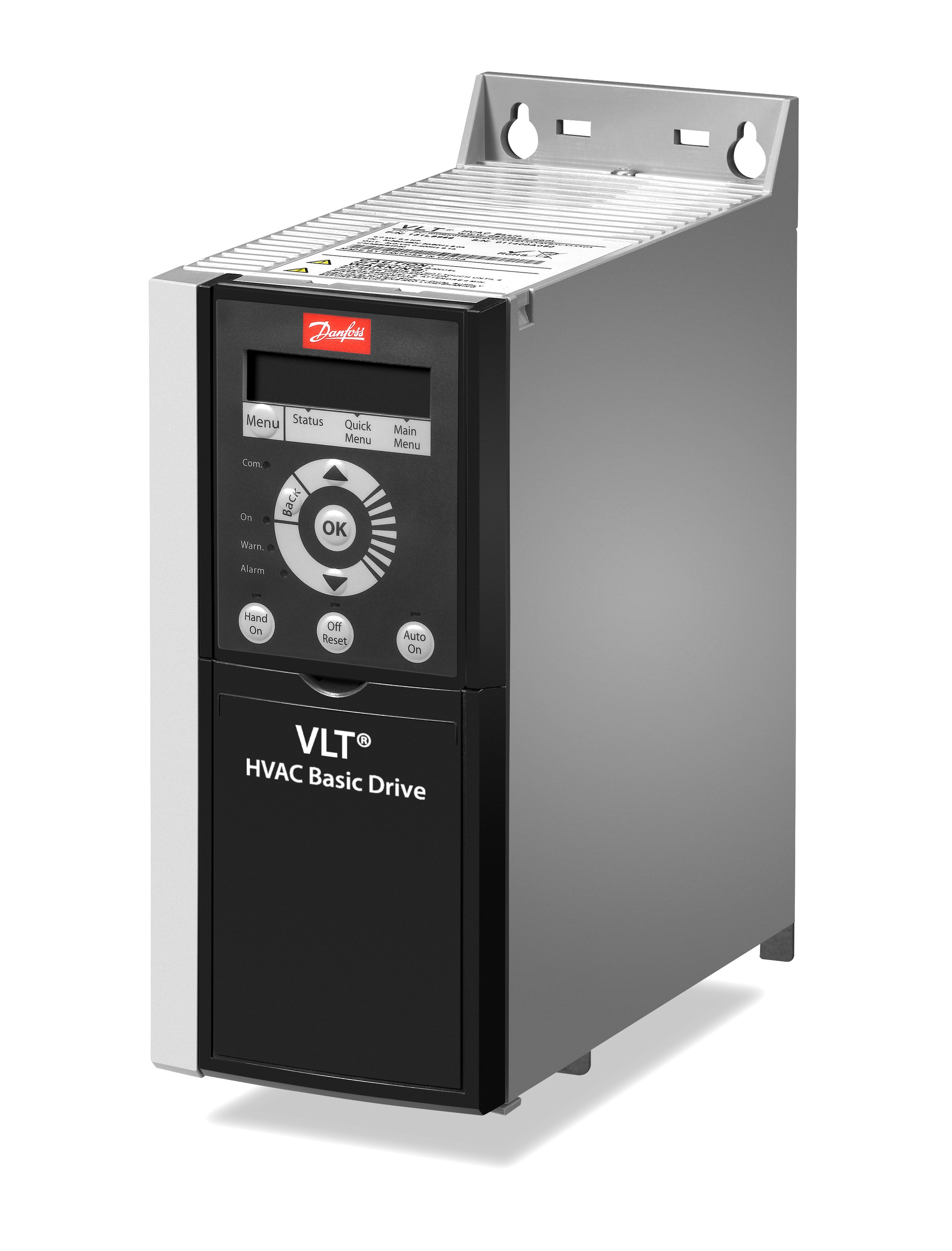Danfoss VLT HVAC Drive Basic FC 101 — экономичные преобразователи частоты для инженерных систем зданий мощностью от 0,37 до 90 кВт FC-101PK75T4E5AH3XAXXXXSXXXXAXBXCXXXXDX 131N0178  - Вид №11