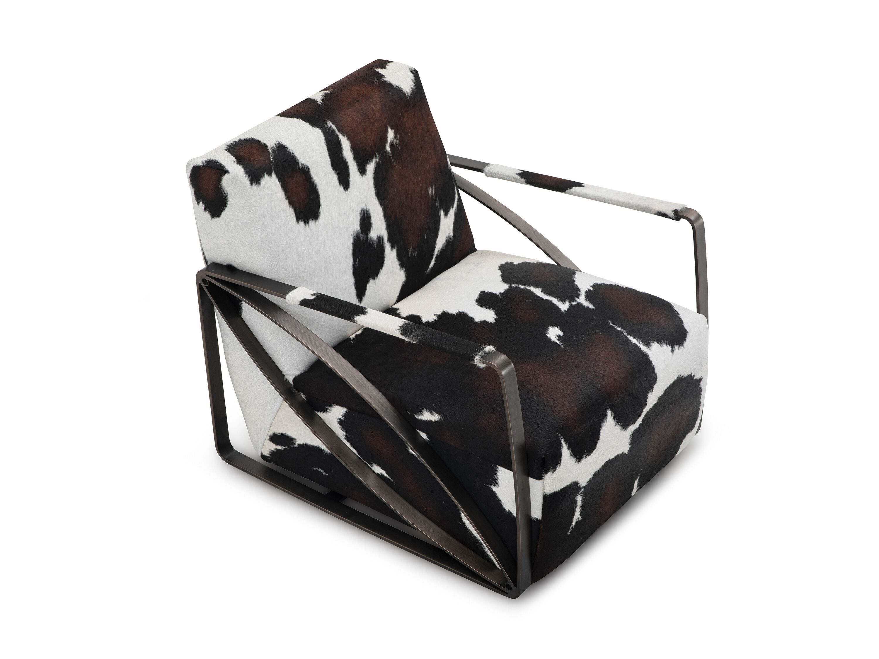 Кожаное кресло с подлокотниками CAMPO DE' FIORI YVOIRE ARCH-00088513 - Вид №8