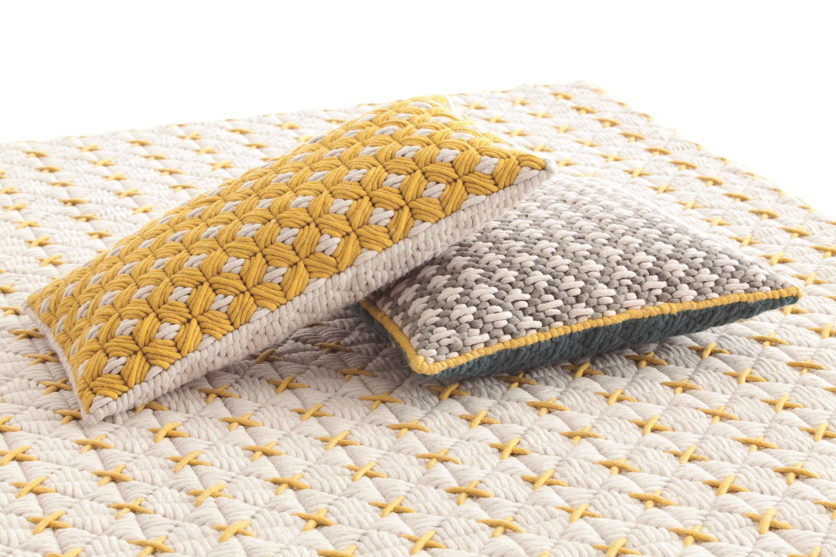 Прямоугольный ковер ручной работы из ткани GAN Silaï ARCH-00103936 - Вид №51