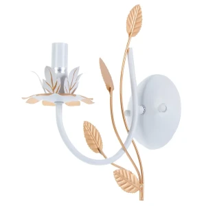 Бра Flora 1хE14х60 Вт цвет белый 81930960 STLM-2190643