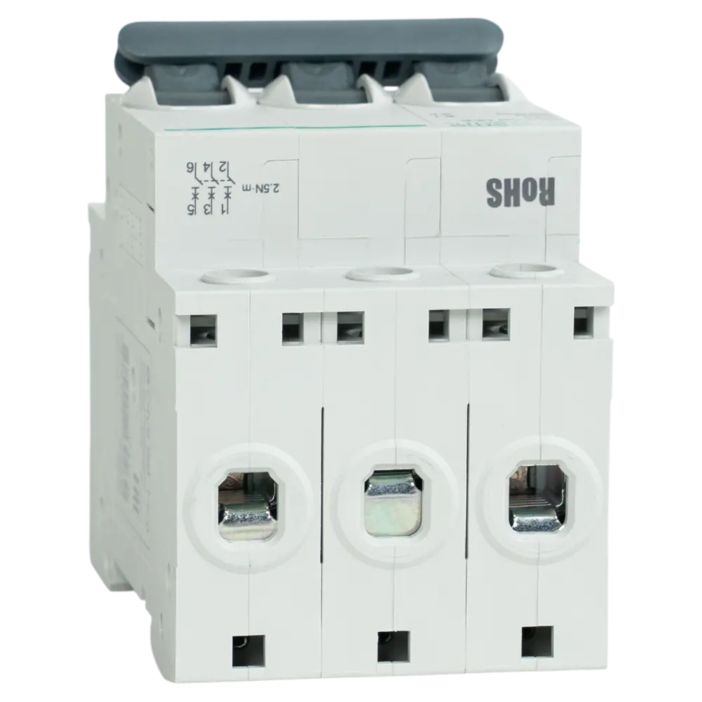 Автоматический выключатель SYSTEME ELECTRIC City9 3P 63А для трехфазных сетей 89412739 STLM-1564672 - Вид №4