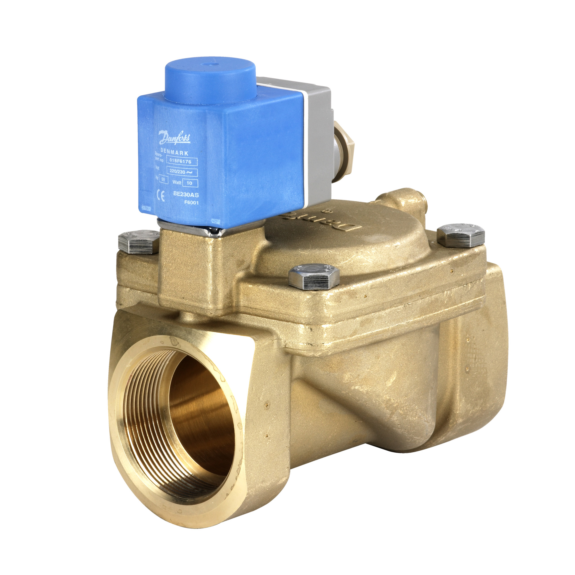 Danfoss EV220B — двухходовые электромагнитные клапаны для общей промышленности Клапан электромагнитный EV220B с кат. 032U153831  - Вид №72